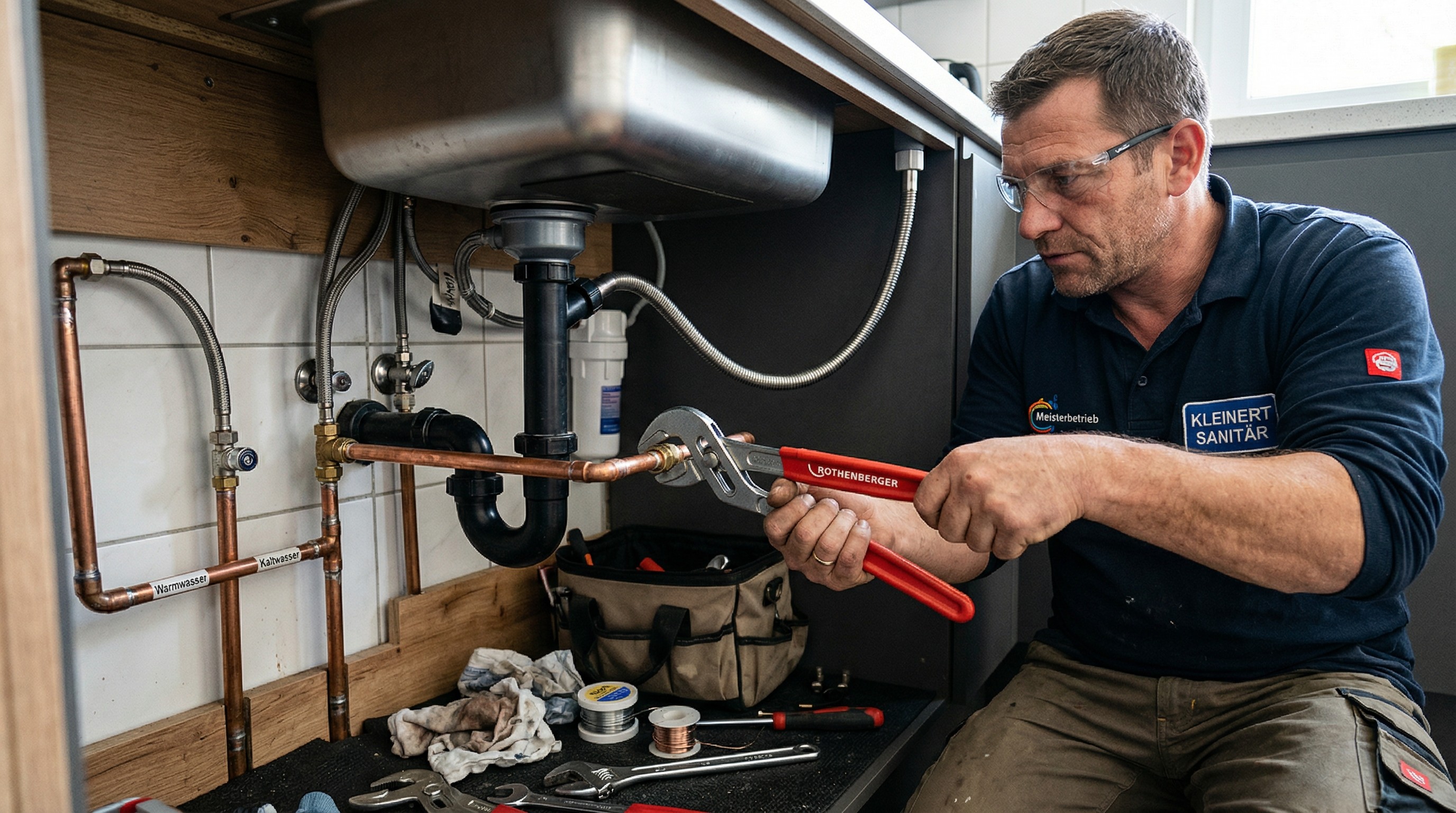 Kai Hetze, Heiz- und Solartechnik Moderne Baeder – Sanitärinstallateur Kiel